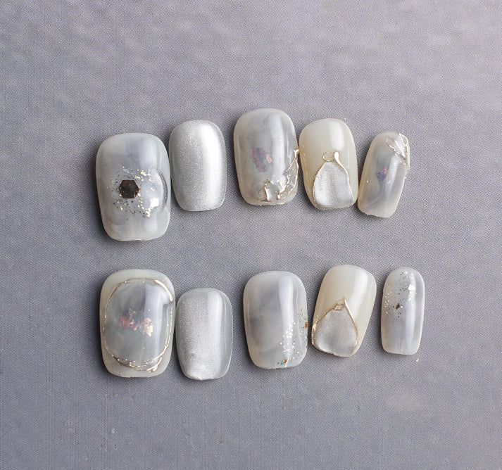 Grey Marble Elegance